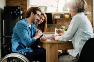 NDIS Supported Independent Living Melbourne and Perth planning meeting at home